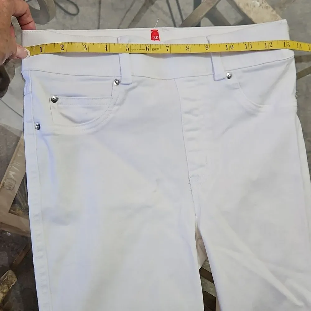 Spanx White High-Waisted Leggings Size Small/ Petite